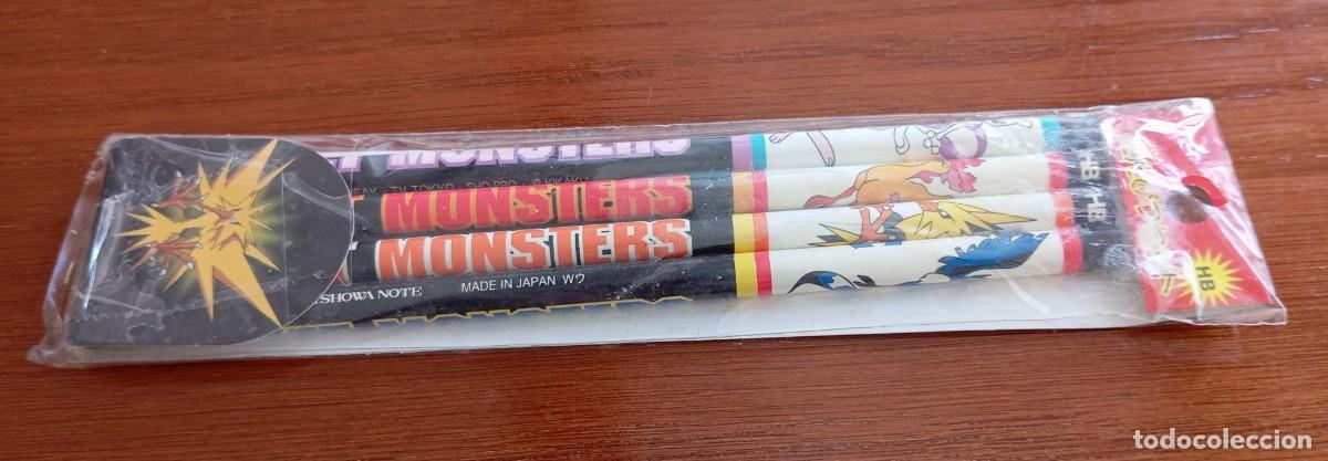 Escriban&iacute;a: 4 L&aacute;pices lapiceros japoneses HB Pok&eacute;mon a&ntilde;os 90. NINTENDO JAP&Oacute;N