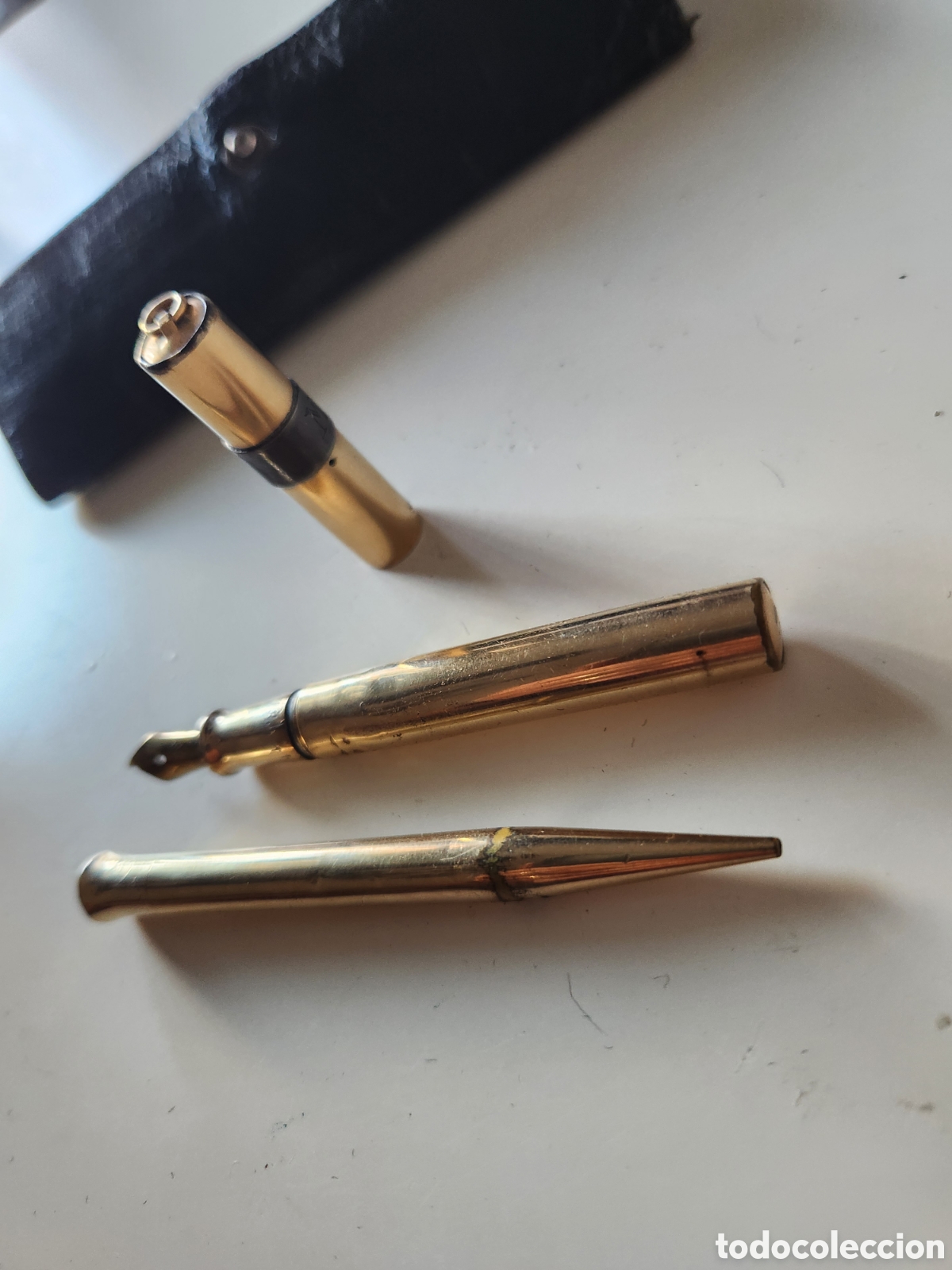 Escriban&iacute;a: CONJUNTO PLUMA SHEAFFER'S ESTILOGR&Aacute;FICA Y PORTAMINAS. A&Ntilde;OS 20.