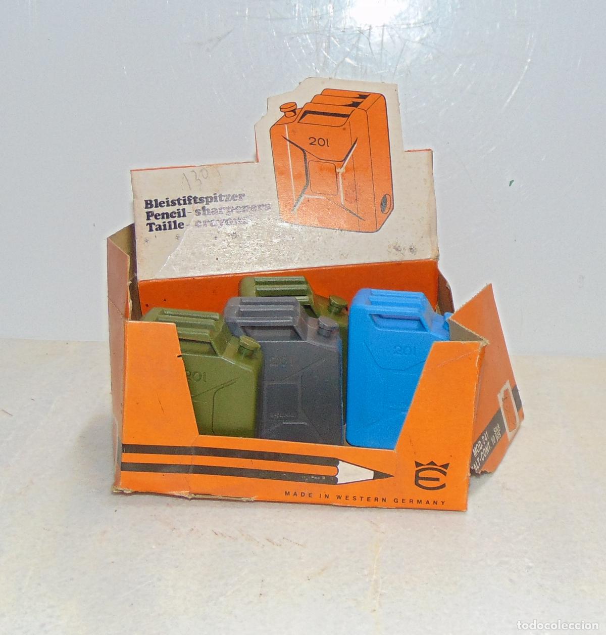 Escriban&iacute;a: RARO EXPOSITOR SACPUNTAS MOD. 241, 4 UND. DE DIFERENTES COLORES, 5,5x4CM, MADE IN GERMANY