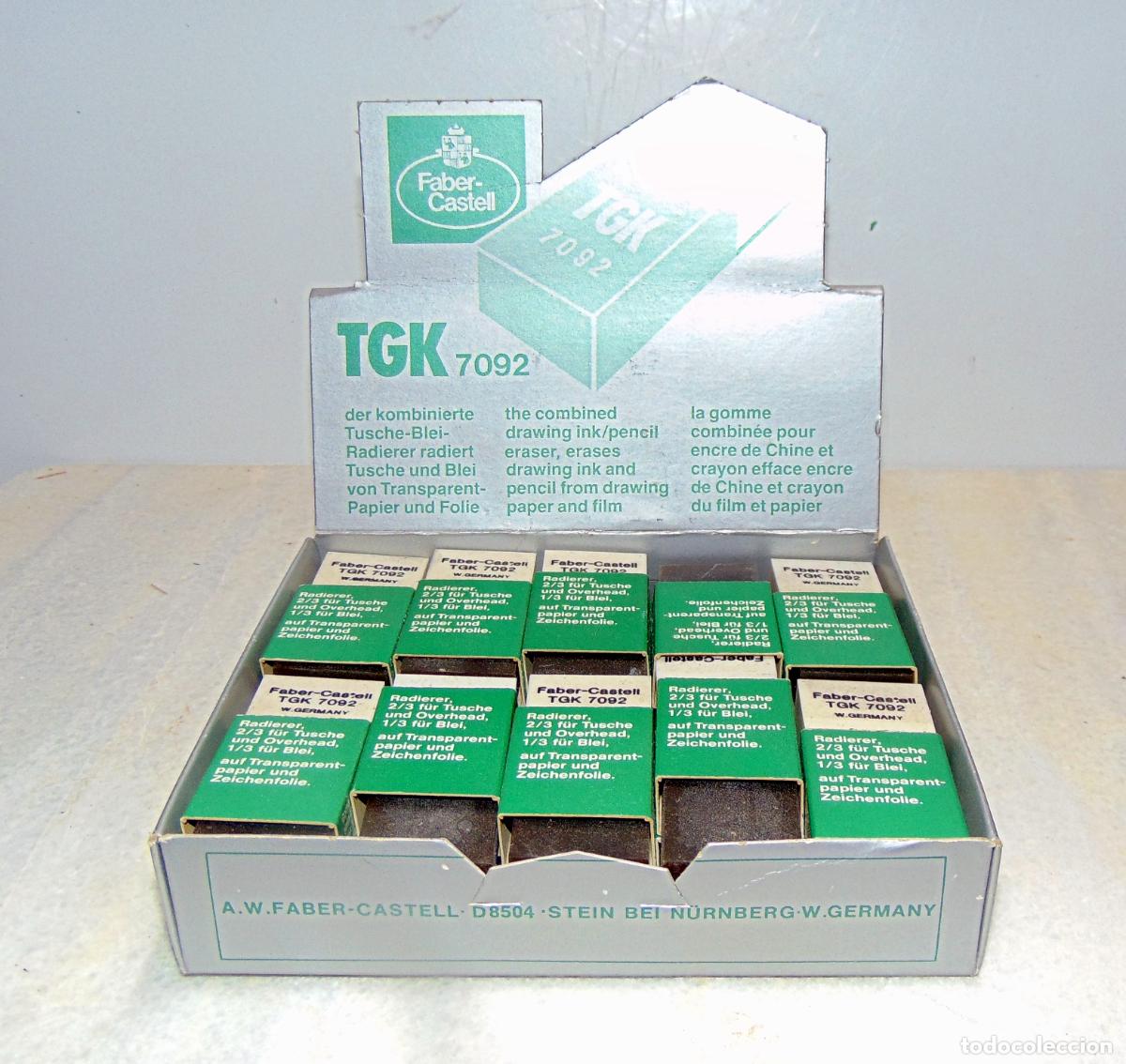Escriban&iacute;a: EXPOSITOR GOMAS DE BORRAR, FABER-CASTELL TGK 7092, 20UND., NUEVAS