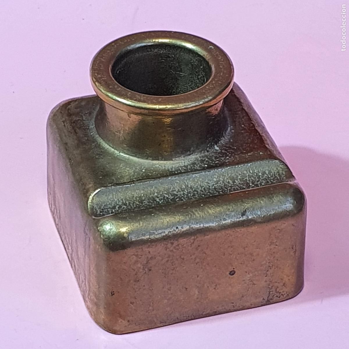 Escriban&iacute;a: SOPORTE TINTERO-BRONCE-EXCELENTE-VER FOTOGRAF&Iacute;AS-COLECCIONISTAS.