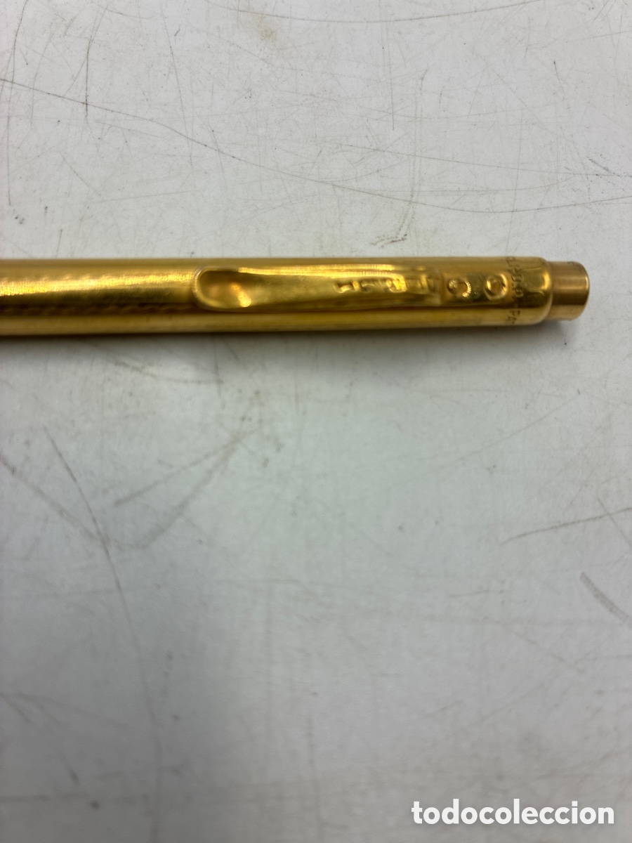 Escriban&iacute;a: Portaminas SORLI chapado en oro. - Foto 4