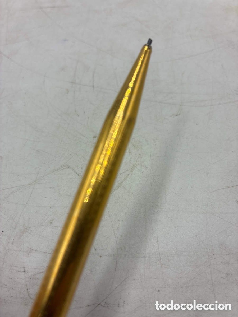 Escriban&iacute;a: Portaminas SORLI chapado en oro. - Foto 5