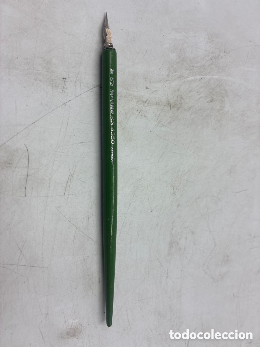 Escriban&iacute;a: Palillero Swano 4350. Made in Germany. Verde.
