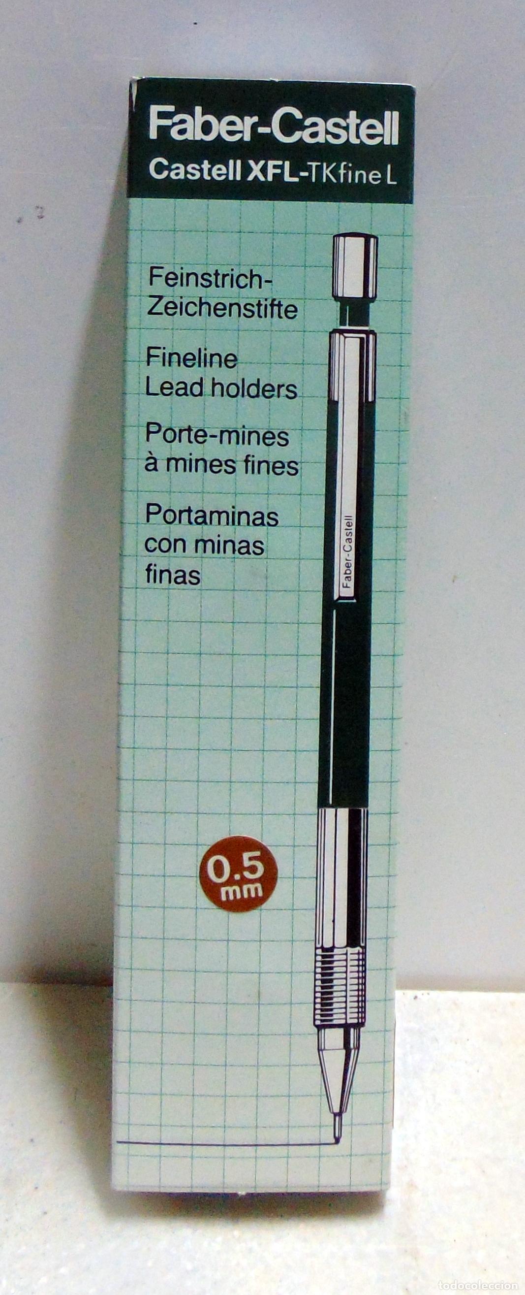 Escriban&iacute;a: PORTAMINAS FABER CASTELL XFL 0.5MM, MADE IN GERMANY, NUEVO