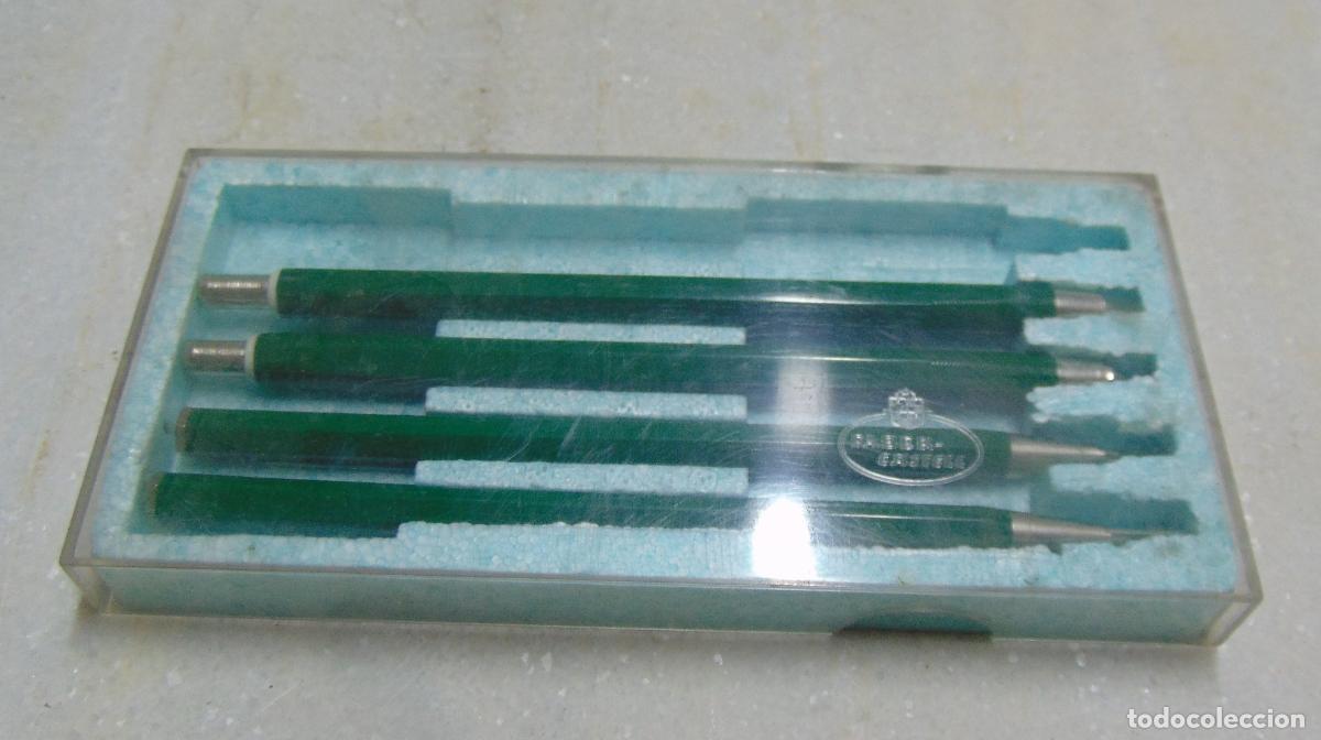 Escriban&iacute;a: LOTE CUATRO PORTAMINAS FABER-CASTELL TK 9401, NUEVOS SIN USO