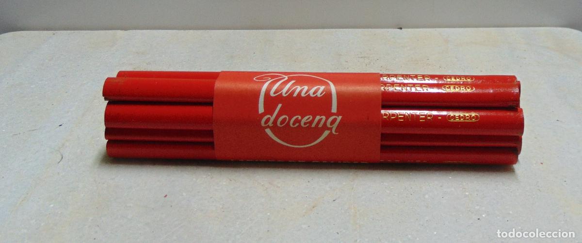 Escriban&iacute;a: LOTE DE DOCENA DE LAPICES DE CALIDAD CEDRO, NUEVOS DE TIENDA