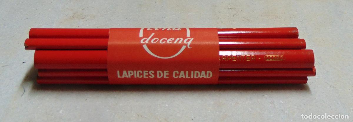 Escriban&iacute;a: LOTE DE DOCENA DE LAPICES DE CALIDAD CEDRO, NUEVOS DE TIENDA