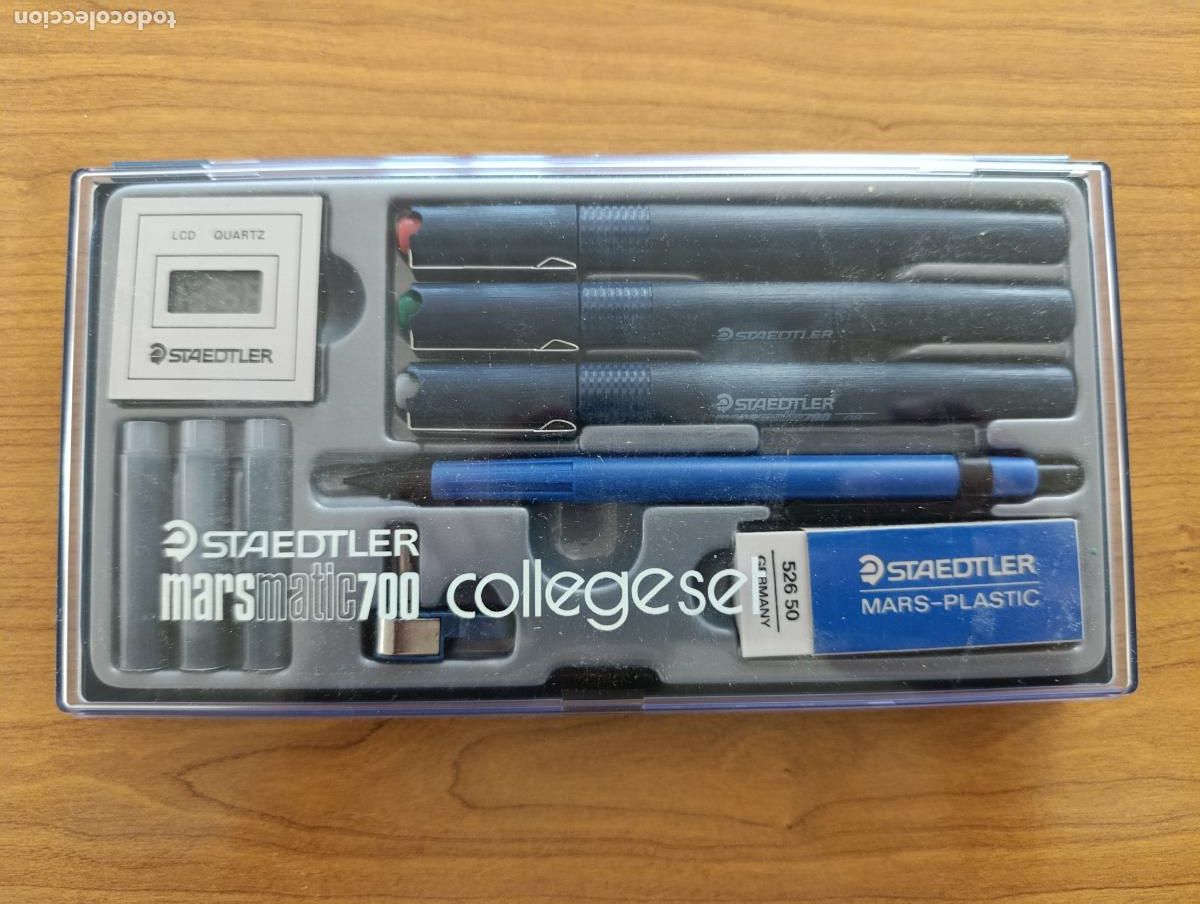 Escriban&iacute;a: SET ESCOLAR STAEDTLER. MARSMATIC700 COLLEGESET. COMPLETO. DE TIENDA