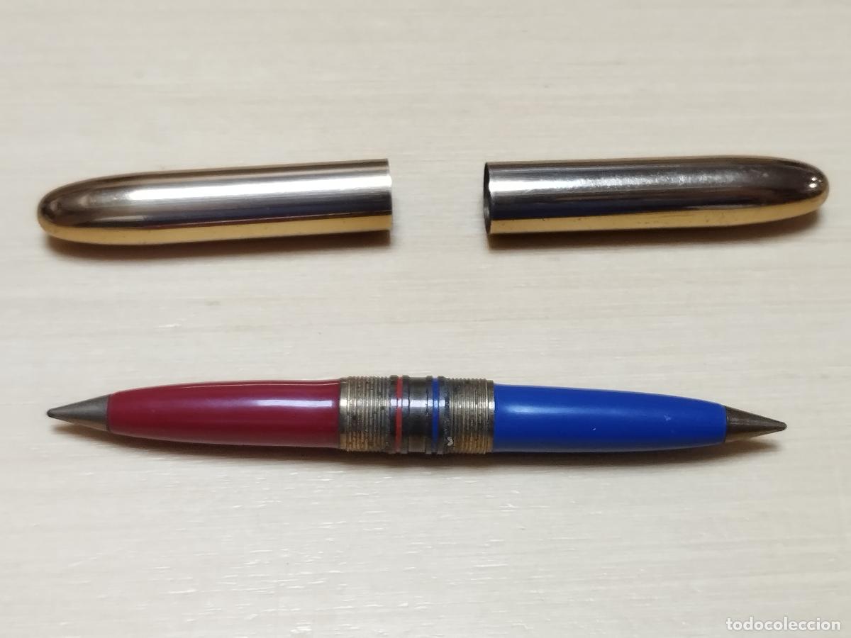 Writing Items: BZB 22 LAPICERO DOS COLORES. CHAPADO. MARCA BALLET. MADE IN USA. BUENA CONSERVACION