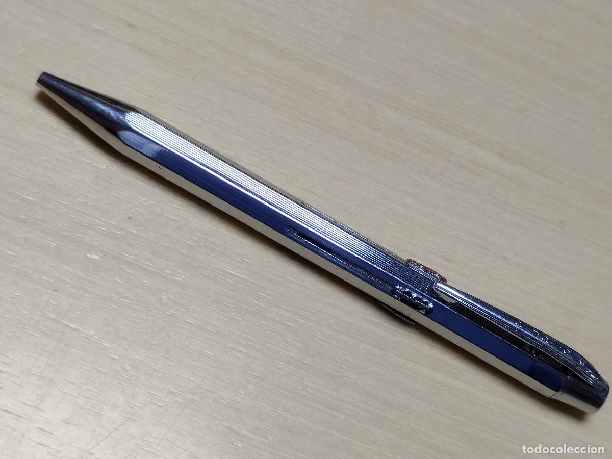 Writing Items: BZB 21 LAPICERO METALICO 4 MINAS. MARCA ROIAND. BUENA CONSERVACION