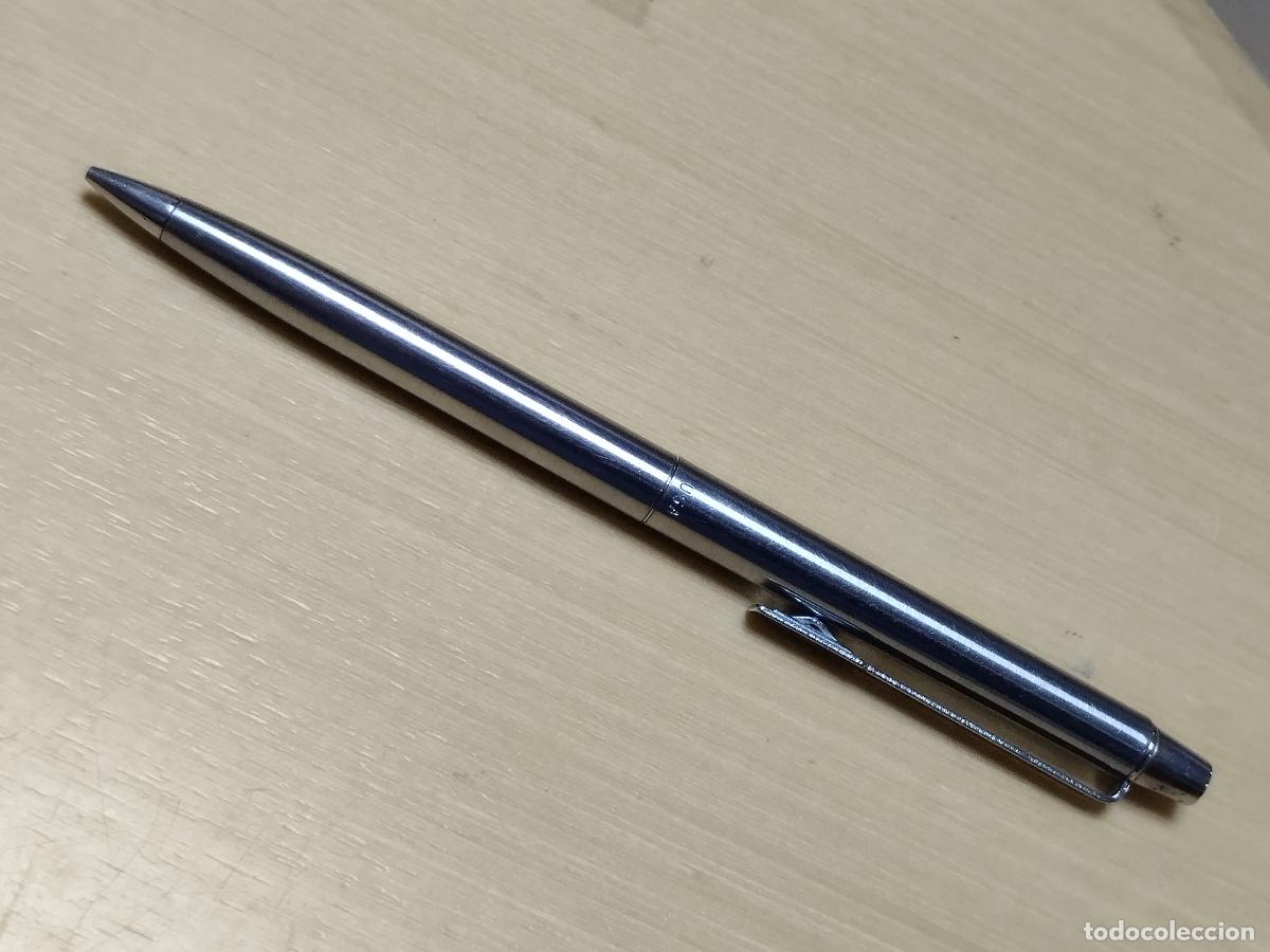 Writing Items: BZB 10 LAPICERO METALICO. PLATEADO. PAPER MATE. COMO NUEVO.