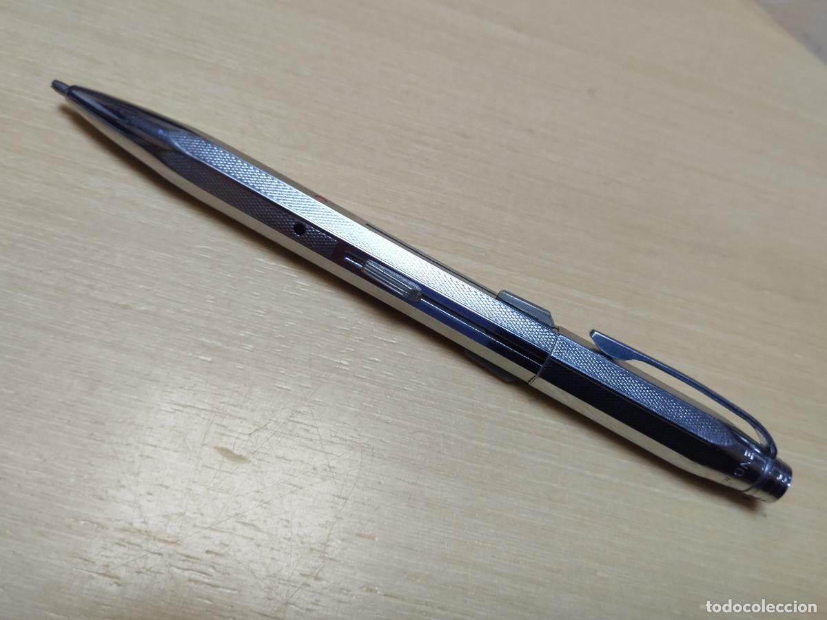 Writing Items: BZB 02 LAPICERO METALICO DE 4 MINAS. MARCA FEND SUPERNORMA. MADE IN GERMANY. BUENA CALIDAD