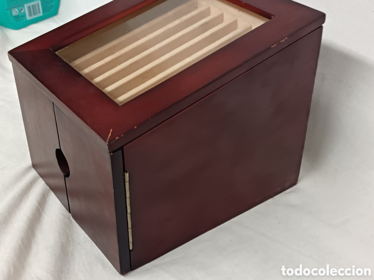 Escriban&iacute;a: EXPOSITOR , ARMARITO , PLUMIER, PARA PLUMAS, MADERA . - Foto 5