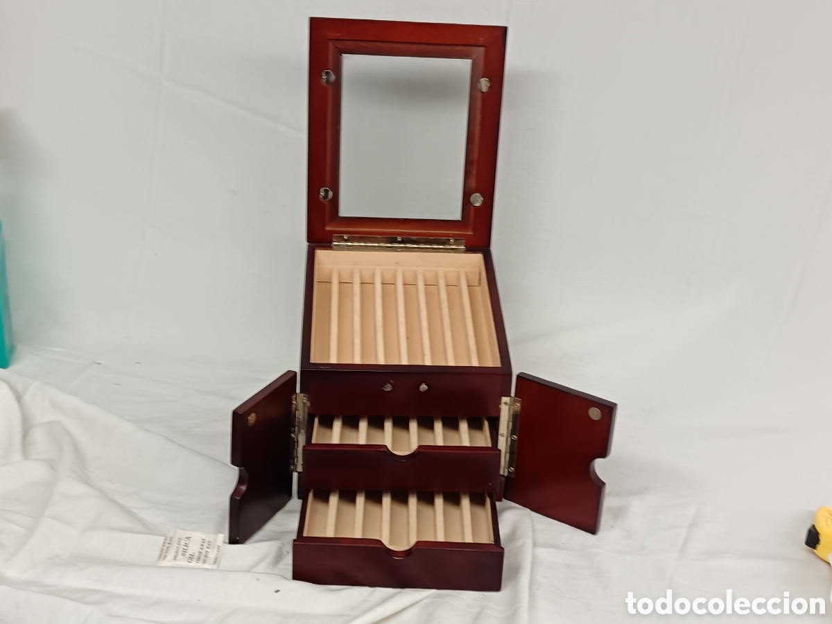 Escriban&iacute;a: EXPOSITOR , ARMARITO , PLUMIER, PARA PLUMAS, MADERA . - Foto 1