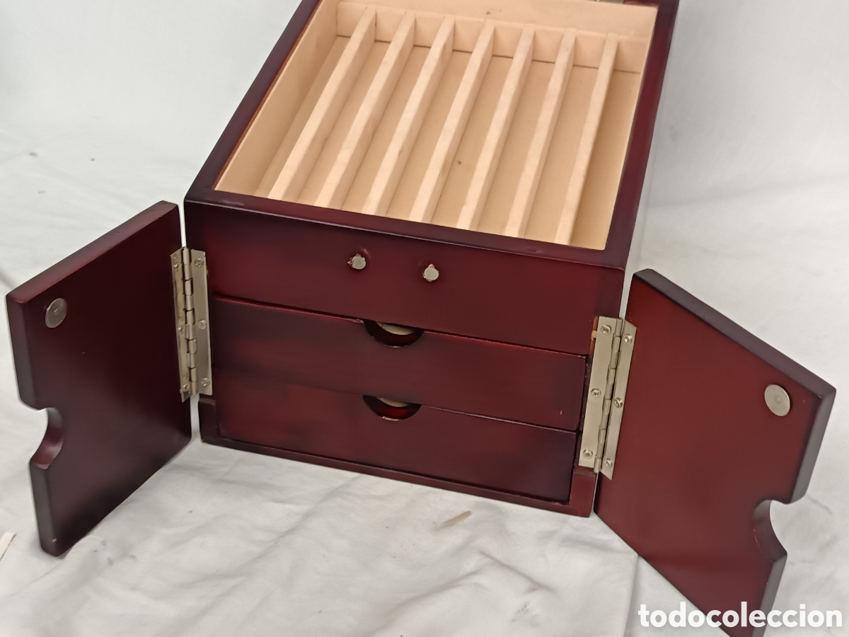 Escriban&iacute;a: EXPOSITOR , ARMARITO , PLUMIER, PARA PLUMAS, MADERA . - Foto 12
