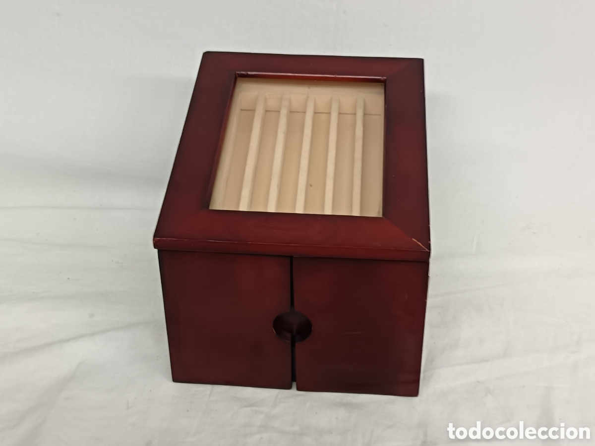 Escriban&iacute;a: EXPOSITOR , ARMARITO , PLUMIER, PARA PLUMAS, MADERA . - Foto 2