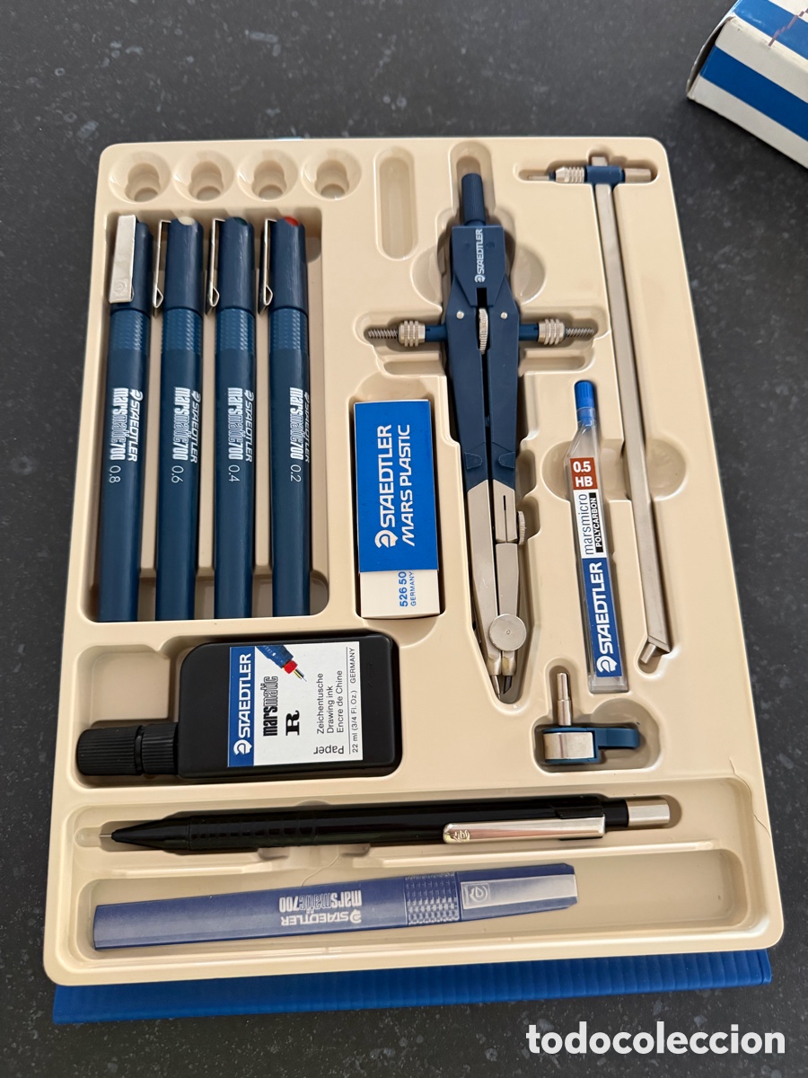 Escrita: Estuche Dibujo T&eacute;cnico STAEDTLER MARS TECHNISET - Marsmatic 700