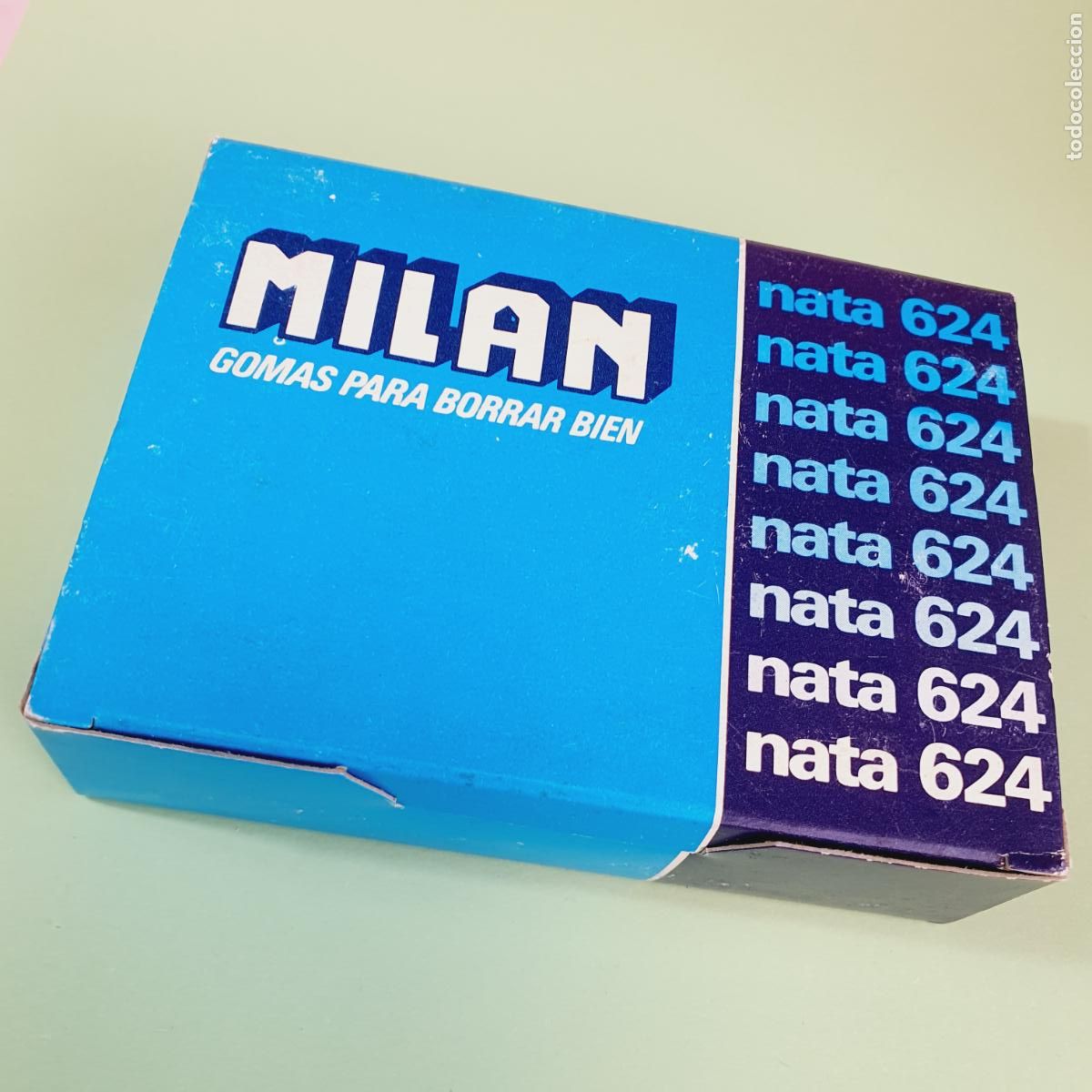 Escriban&iacute;a: CAJA-GOMAS BORRAR-MIL&Aacute;N NTA 624-24 GOMAS-VINTAGE.