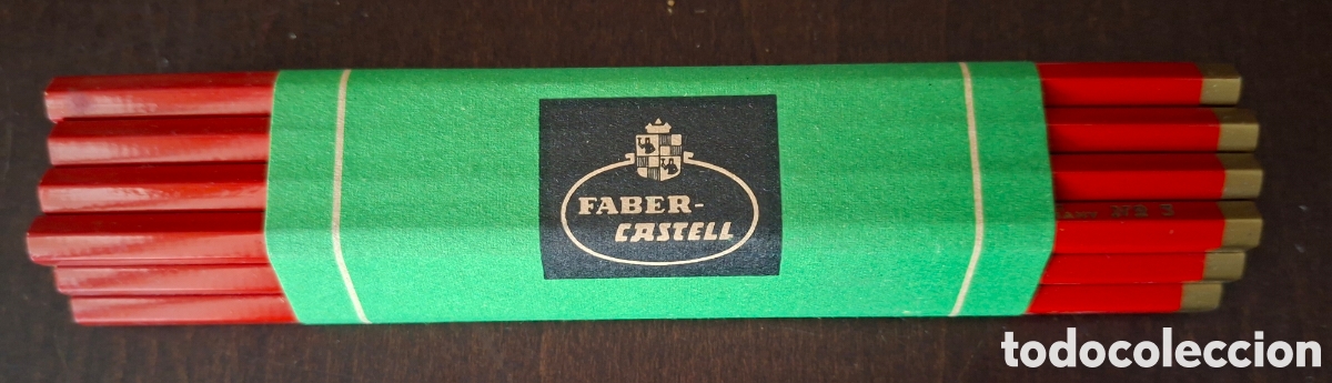 Scrivania: Faber Castell mazo de 12 lapices Johann Faber Dessin 301 #3 en dorado