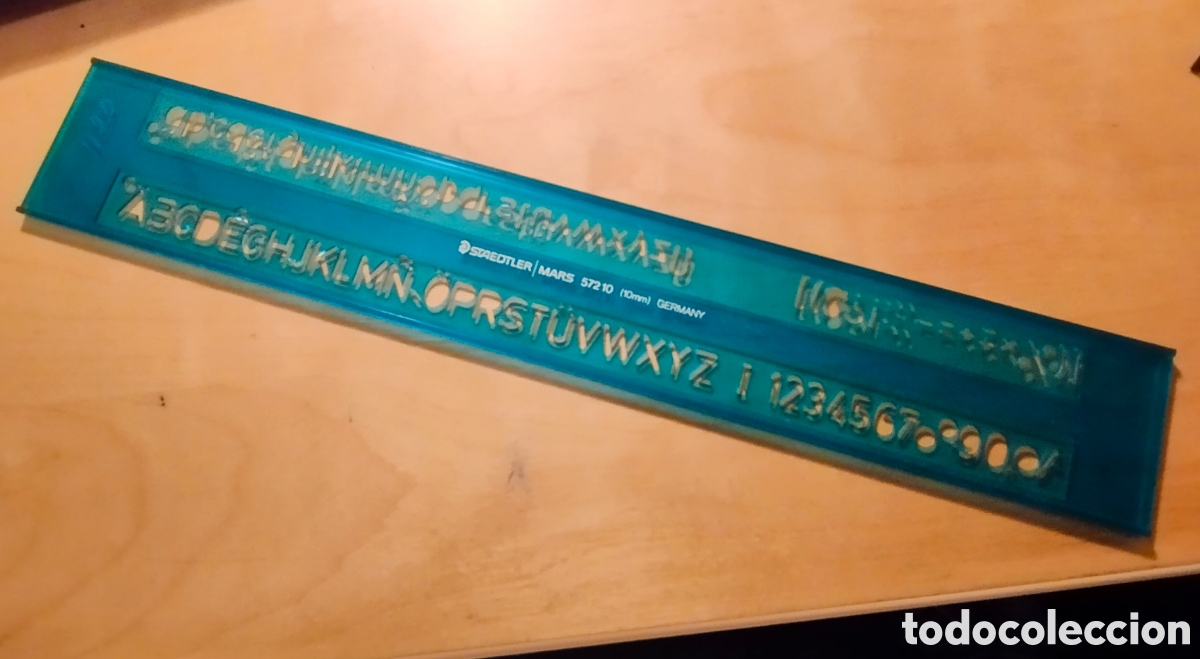 Outils d'&Eacute;criture: REGLA DE ROTULACI&Oacute;N STAEDTLER MARS 572 10 (10 mm) DIN 1451