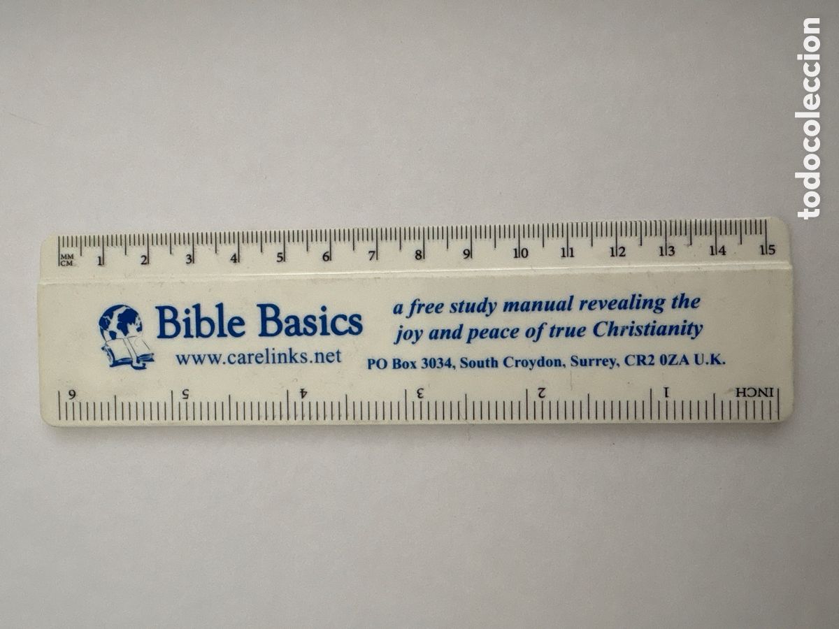Escriban&iacute;a: Regla metro publicidad Bible basics - Foto 1