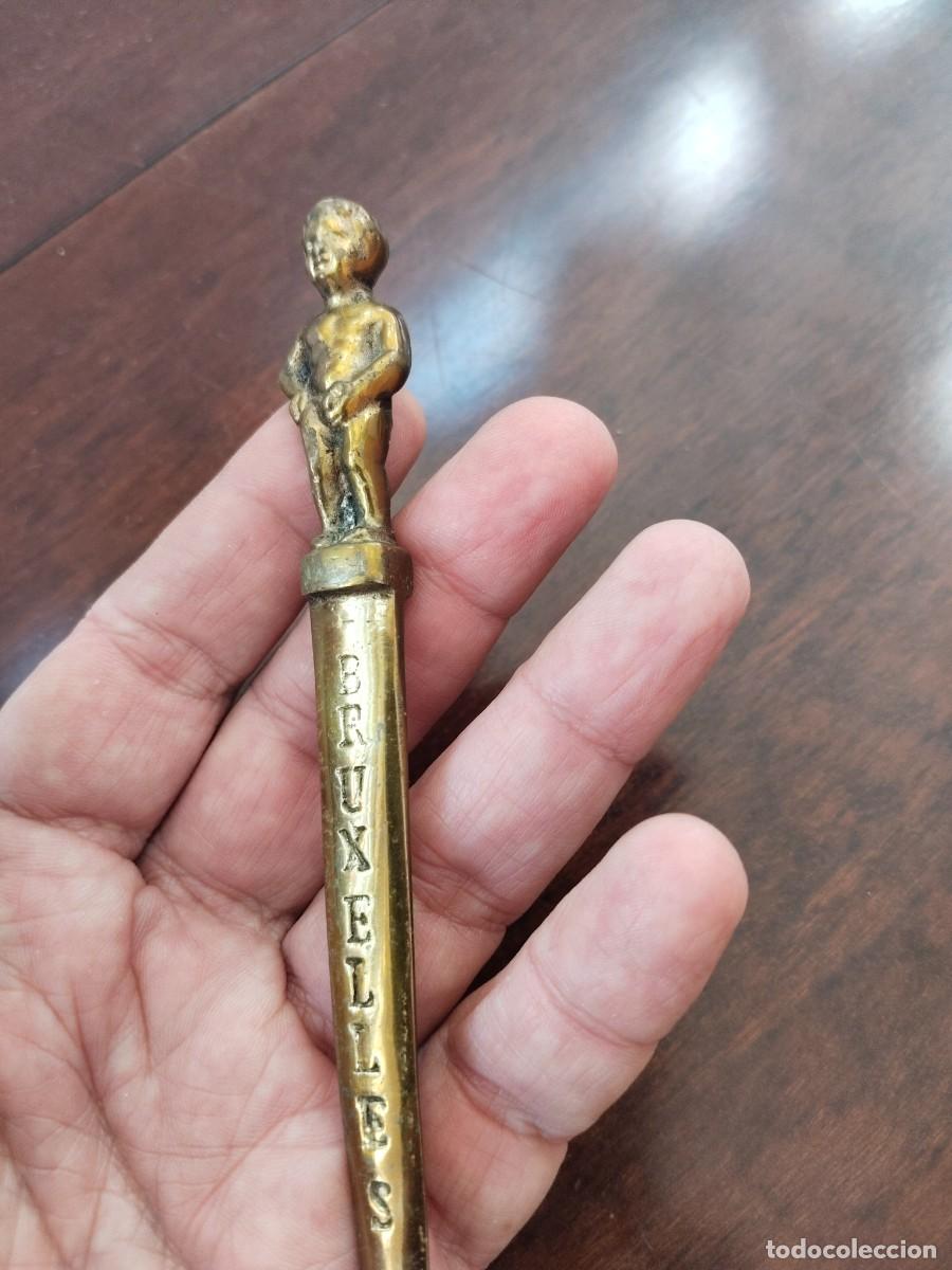 Escriban&iacute;a: Antiguo abrecartas del Manneken Pis. - Foto 8