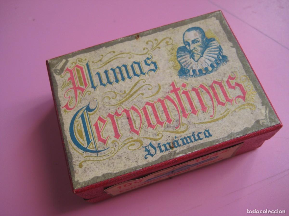 Escriban&iacute;a: CAJA 100 PLUMILLAS CERVANTINA EXTRAFINA N&ordm; 1944 PRECINTADA
