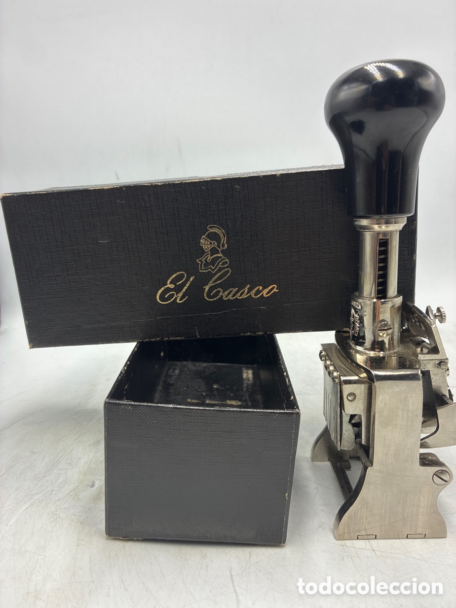 Escriban&iacute;a: Numerador El Casco con caja. - Foto 9