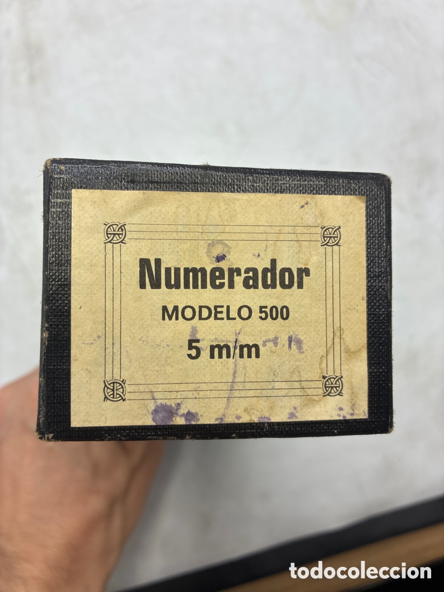 Escriban&iacute;a: Numerador El Casco con caja. - Foto 10