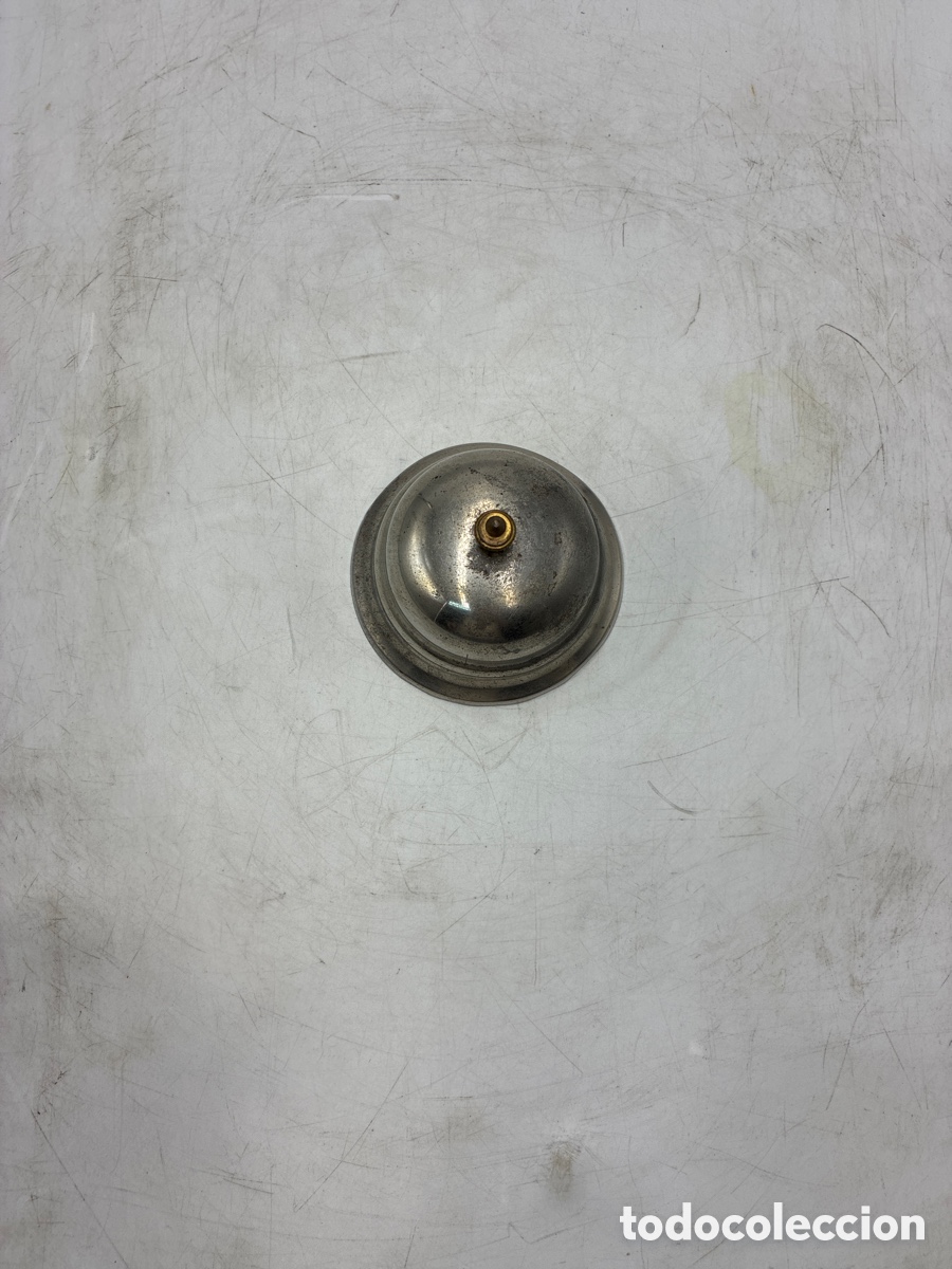 Escriban&iacute;a: Timbre de sobremesa cromado. - Foto 3