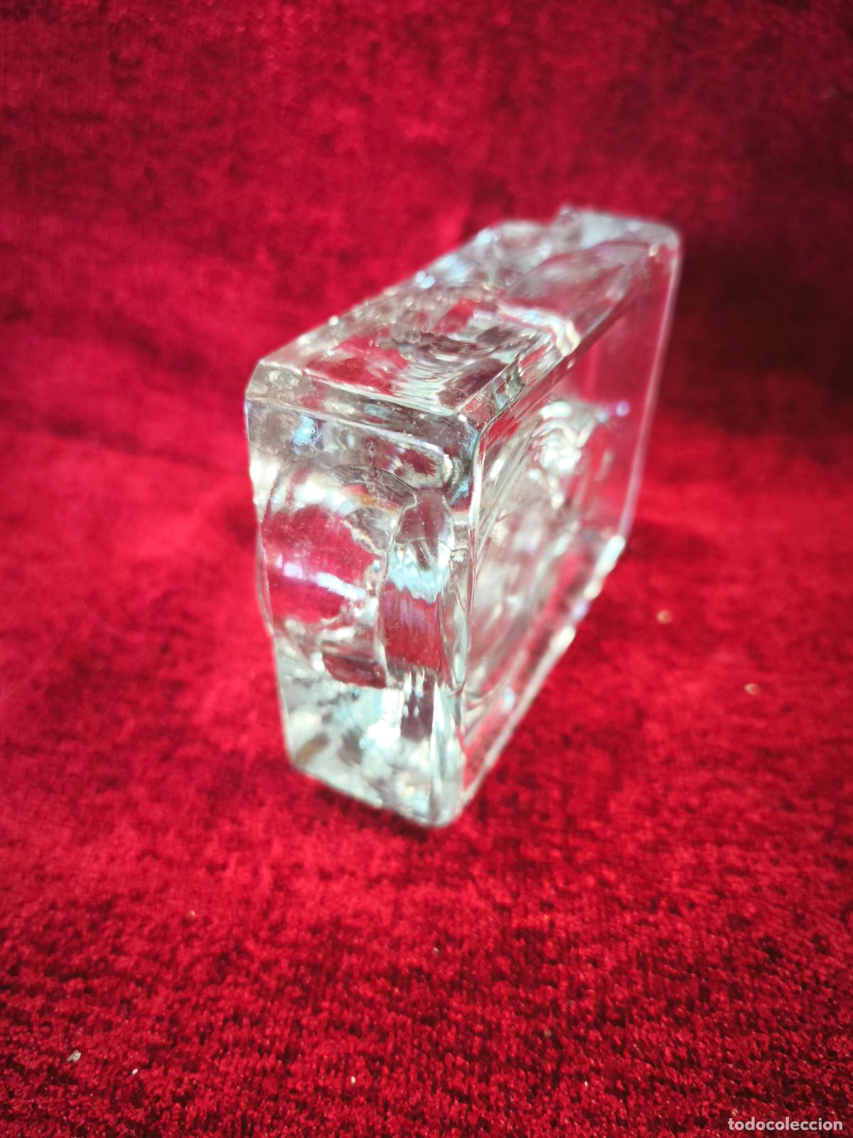 Escriban&iacute;a: TINTERO ANTIG&Uuml;O DE CRISTAL PRENSADO. - Foto 6