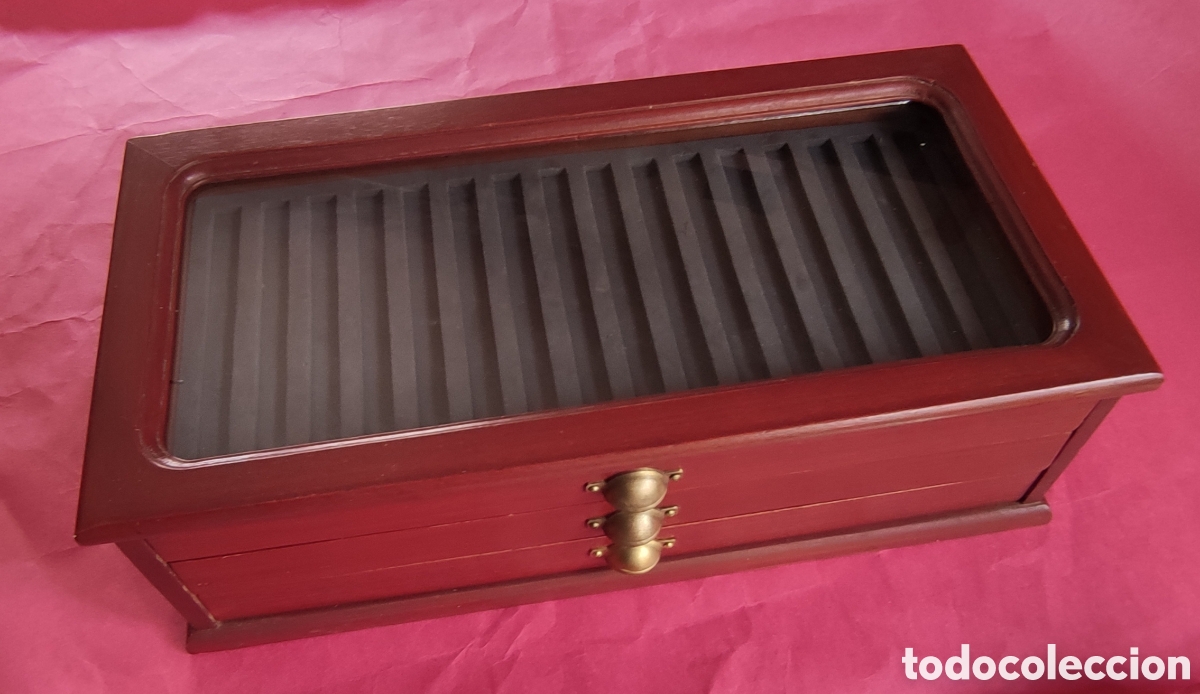 Escriban&iacute;a: Estuche -expositor de madera - Foto 6