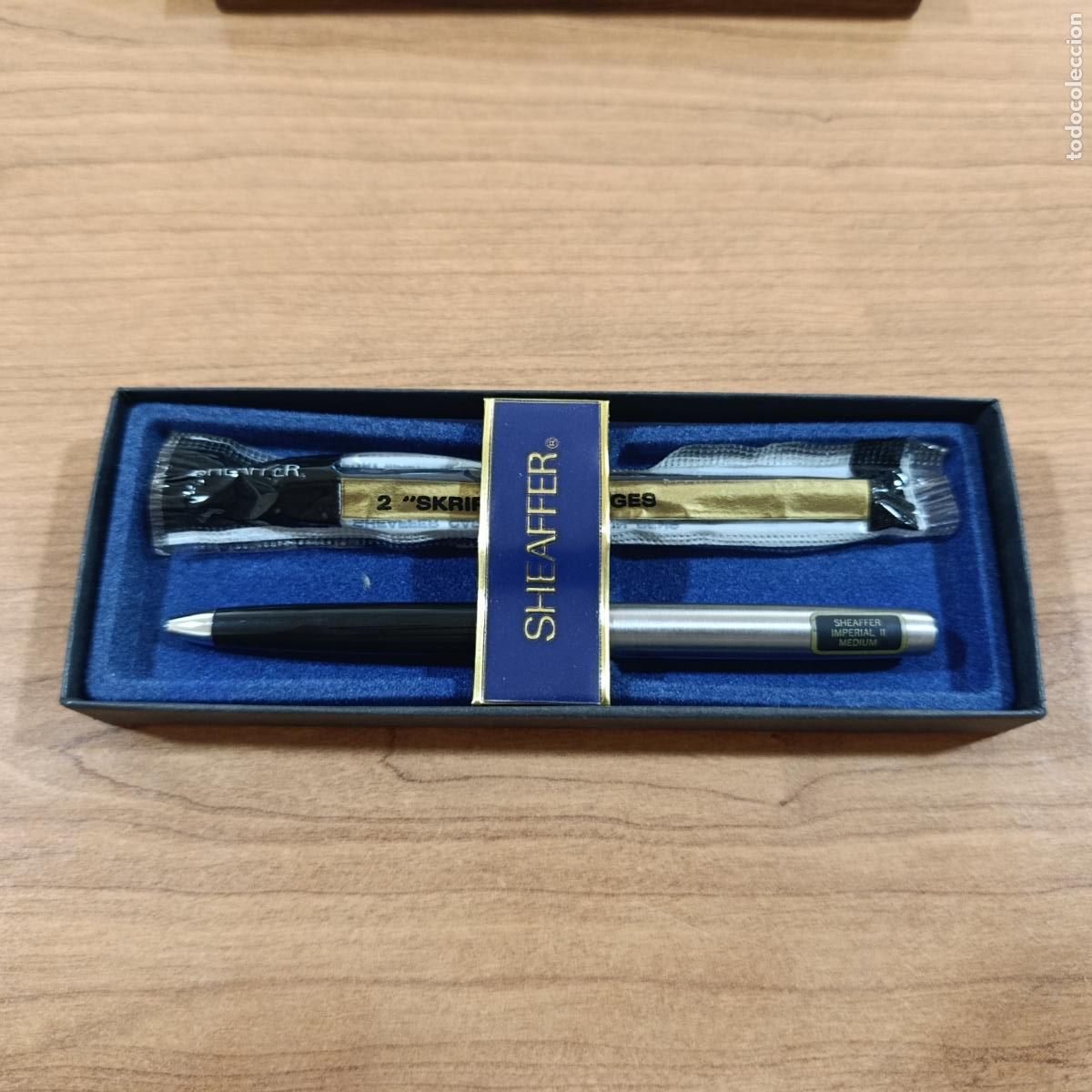 Scrivania: BOLIGRAFO SHEAFFER IMPERIAL II MEDIUM. EN SU CAJA. DE TIENDA