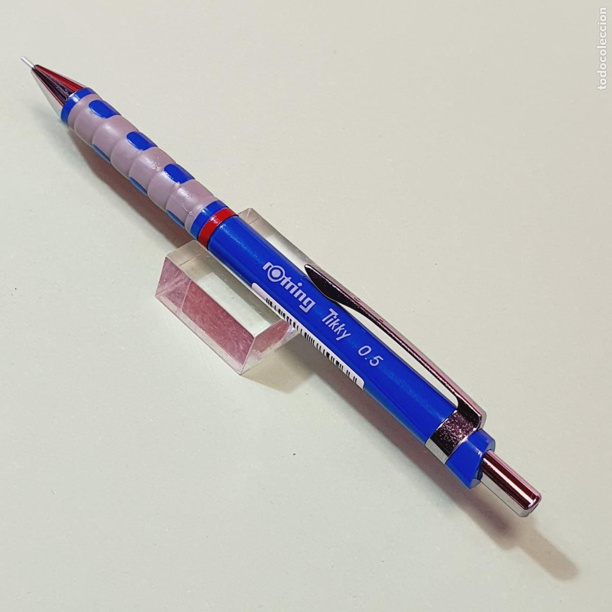 Escriban&iacute;a: PORTAMINAS-ROTRING TIKKY 0,5-AZUL-NUEVO-VER FOTOGRAF&Iacute;AS.
