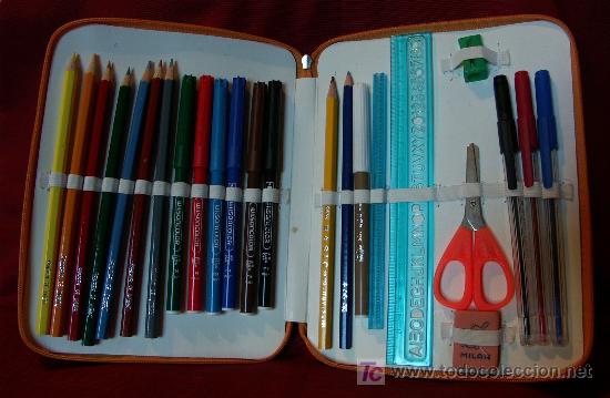 Estilogr&aacute;ficas antiguas, bol&iacute;grafos y plumas: Estuche plumier.**nuevo** - Foto 2