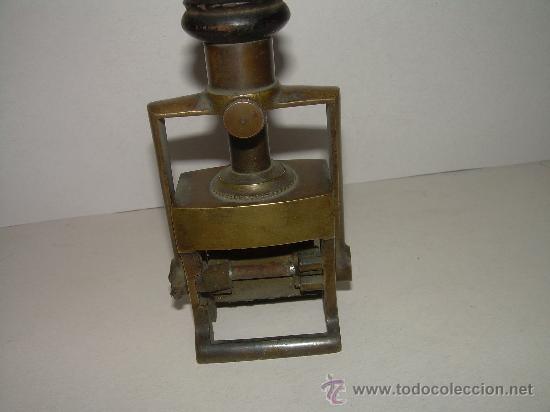 Estilogr&aacute;ficas antiguas, bol&iacute;grafos y plumas: ANTIGUO TAMPON DE BRONCE - Foto 1