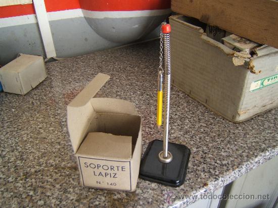 Estilogr&aacute;ficas antiguas, bol&iacute;grafos y plumas: SOPORTE PARA LAPIZ - Foto 1