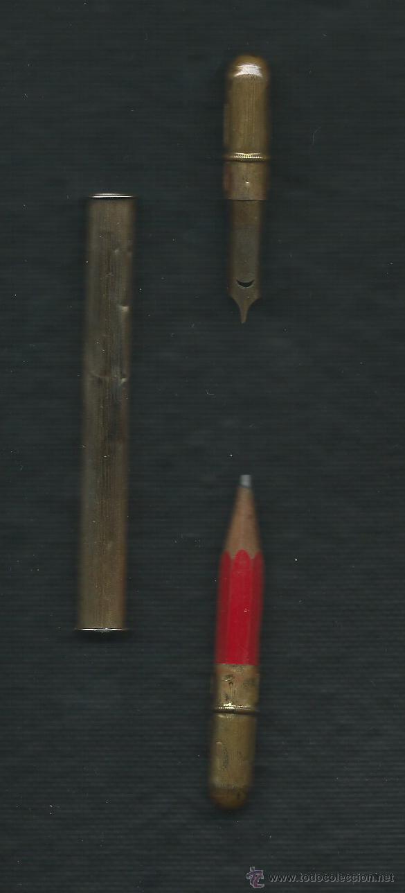 Estilogr&aacute;ficas antiguas, bol&iacute;grafos y plumas: Pluma y l&aacute;piz todo en uno. - Foto 1