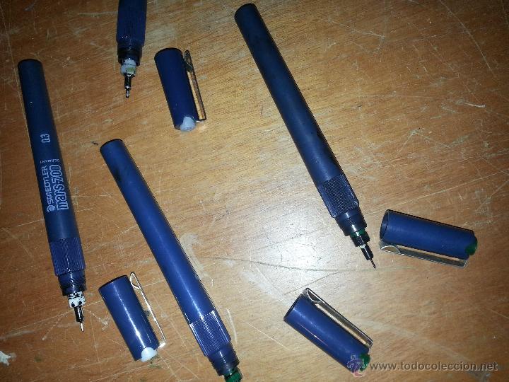 Estilogr&aacute;ficas antiguas, bol&iacute;grafos y plumas: CONJUNTO staedtler mars - 700, - Foto 8