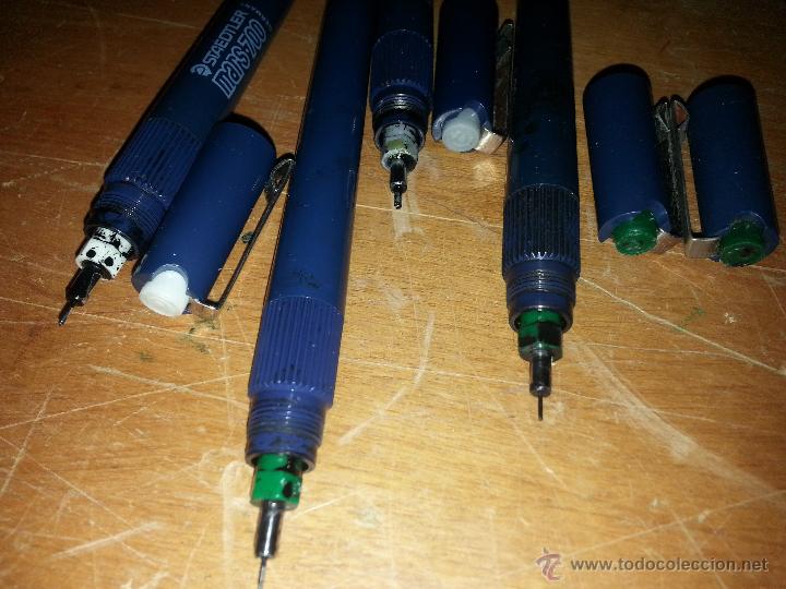 Estilogr&aacute;ficas antiguas, bol&iacute;grafos y plumas: CONJUNTO staedtler mars - 700, - Foto 3