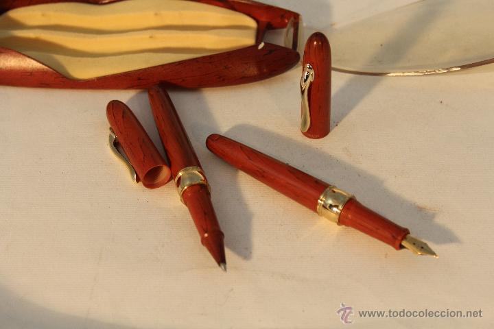 Estilogr&aacute;ficas antiguas, bol&iacute;grafos y plumas: boligrafo y pluma marksman - Foto 2