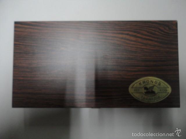 Estilogr&aacute;ficas antiguas, bol&iacute;grafos y plumas: conjunto compas y accesorios marca kronos 409 - Foto 2