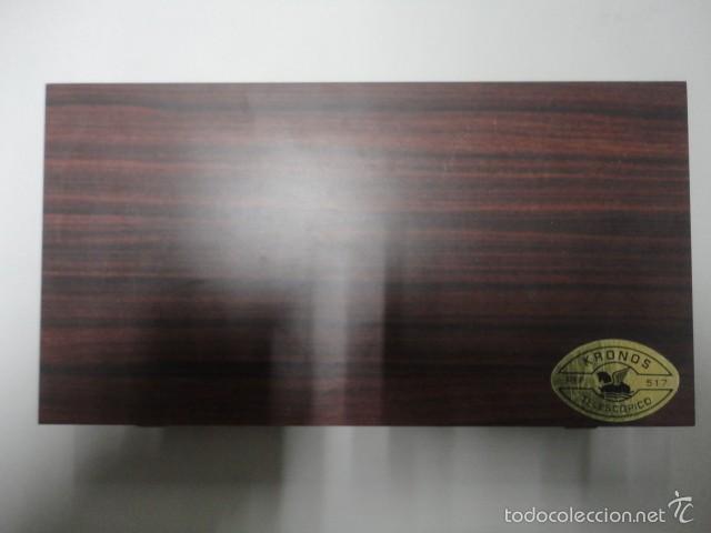 Estilogr&aacute;ficas antiguas, bol&iacute;grafos y plumas: conjunto compas y accesorios marca kronos 517 - Foto 2