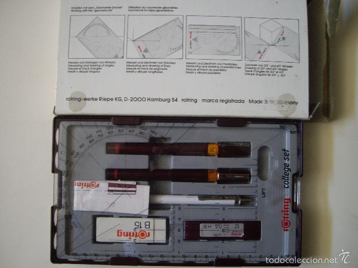 Estilogr&aacute;ficas antiguas, bol&iacute;grafos y plumas: CAJA DE ROTRING - Foto 3