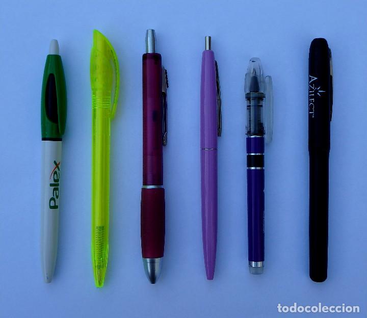 Estilogr&aacute;ficas antiguas, bol&iacute;grafos y plumas: 6 BOL&Iacute;GRAFOS VARIADOS - Foto 1