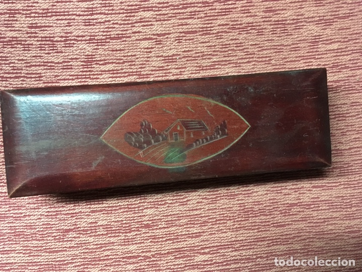 Estilogr&aacute;ficas antiguas, bol&iacute;grafos y plumas: Lapicero de madera - Foto 2