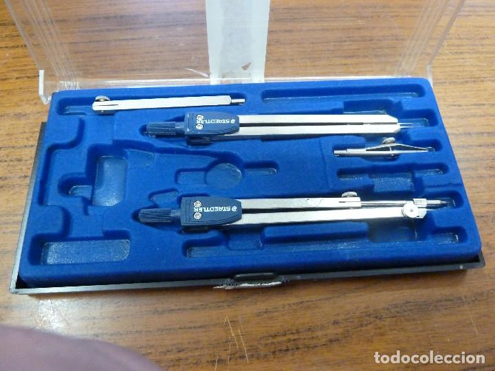 Estilogr&aacute;ficas antiguas, bol&iacute;grafos y plumas: CONJUNTO STAEDTLER - Foto 3