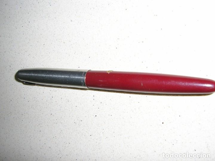 Estilogr&aacute;ficas antiguas, bol&iacute;grafos y plumas: PLUMA PARKER GRANATE - Foto 1