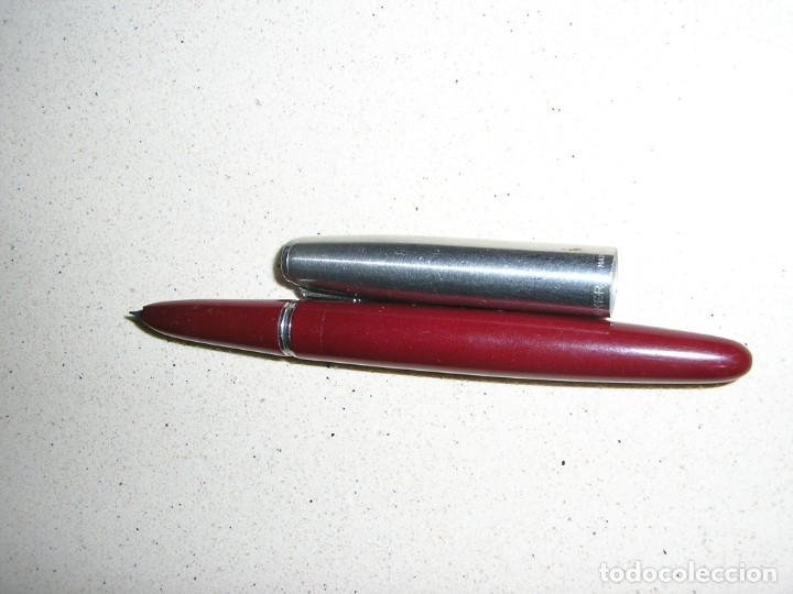 Estilogr&aacute;ficas antiguas, bol&iacute;grafos y plumas: PLUMA PARKER GRANATE - Foto 2